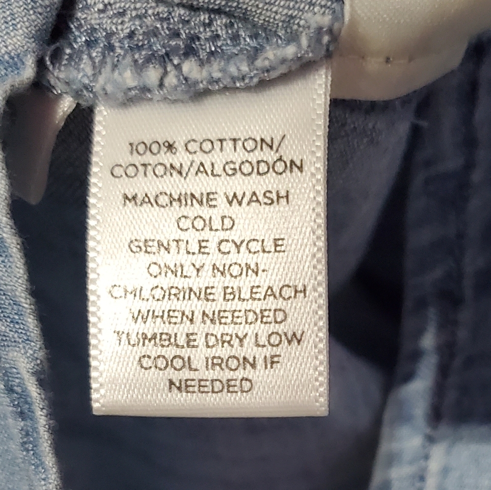 Loft Chambray Button Down Blouse - image 3